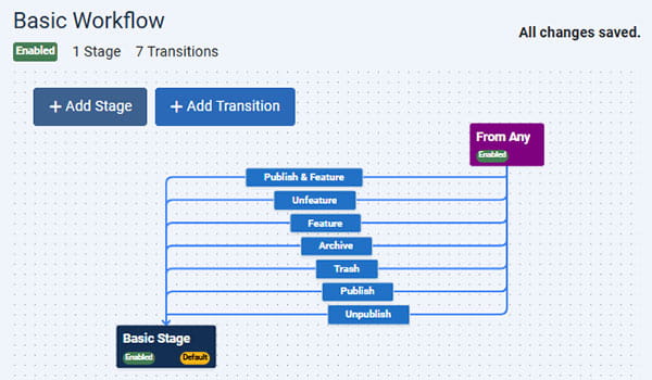 Visual Workflow Editor interface preview